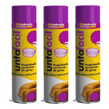 Kit 3 Desmoldante Unta Forma Culinário Spray Untafácil