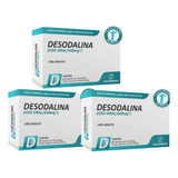 Kit 3 Desodalina 600mg Suplemento 60 Cápsulas Pura Sanibras