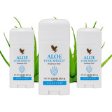 Kit 3 Desodorantes Ever Shield Forever Aloe Vera transfer 
