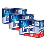 Kit 3 Detergente 18 Tablete Maquina Louca Limpol Bombril