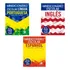 Kit 3 Dicionários Escolar Pedagógico Inglês X Português X Espanhol  352 Páginas - Ciranda Cultural