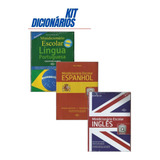 Kit 3 Dicionarios Espanhol
