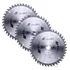 Kit 3 Disco Serra Circular Lamina 7 1/4 40 Dentes P/madeira