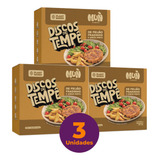 Kit 3 Discos De Tempê De Feijão Fradinho Mun Alimentos 220g