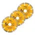 Kit 3 Discos Diamantado Segmentado 110mm Azulejos Mármore