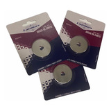 Kit 3 Discos Lâmina 45mm Cortador Circular Manual Patchwork