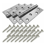 Kit 3 Dobradicas Inox