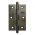 Kit 3 Dobradiças Porta Pino Bola 31 2 Antique Stam
