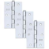 Kit 3 Dobradiças Silvana 850 Até 20kg 3 Zincado