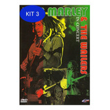 Kit 3 Dvd Bob Marley The Wailers In Consert