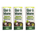 Kit 3 Elixir E Inhame Com Vitamina A E C Natural 500ml