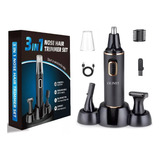 Kit 3 Em 1 Aparador Para Tirar Pelos De Nariz E Barba