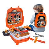 Kit 3 Em 1 Maleta De Ferramentas Infantil 22 Peças