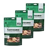 Kit 3 Embalagens Mordedor Natural Recortes De Esôfago E Traqueia Desidratados Torresmo Natty Chews Para Cães 300g