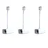 Kit 3 Emenda divisor Splitter T Tel  Rj 11 Marfim