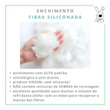 Kit 3 Enchimento Almofada Refil 45x45 Fibra 100 Siliconada Cor Branco