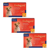 Kit 3 Endogard 10 Kg Caixa C 2 Comprimidos Vermífugo Virbac