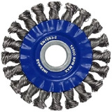 Kit 3 Escovas Inox Circular Rotativa Trancada 4 1 2 Inebrás
