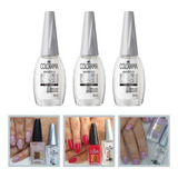 Kit 3 Esmalte Colorama Top Coat Gel 10 Dias Longa Duração
