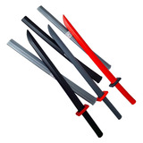Kit 3 Espadas Com Bainha Vermelho