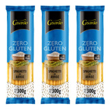 Kit 3 Espaguete Spaguetti De Arroz Zero Glúten 300g Casarão