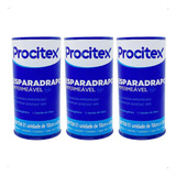Kit 3 Esparadrapo Procitex 10cm X 4 5m Impermeavel   Cremer