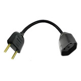 Kit 3 Extensão Prolongador Mini 25cm 10 20a Reforçado