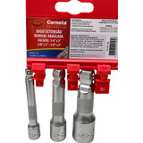 Kit 3 Extensoes Abaulada