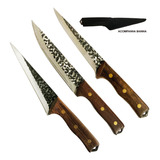 Kit 3 Facas Pantanal