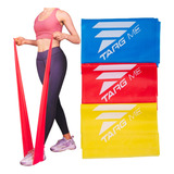 Kit 3 Faixa Elástica Thera Band Treino Fisioterapia Targ Me