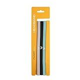Kit 3 Faixas De Cabeça Sport Elásticas Esporte Alma Genius