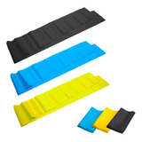 Kit 3 Faixas Elásticas Thera Band Fisioterapia Pilates