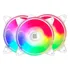 Kit 3 Fans Cooler Master Argb Air Water Hub Controlador 12v