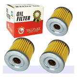 Kit 3 Filtro De Oleo Dafra Nh300 Sym Nht 300 Valflex