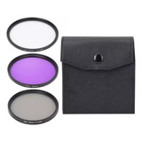 Kit 3 Filtros Polarizador