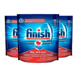 Kit 3 Finish Powerball Pastilha Lava Louça Promoção