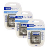 Kit 3 Fio Dental Pro saúde Multi benefícios Oral b