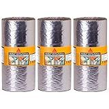 Kit 3 Fita Aluminizada Multiuso Sikaseal-423 30cm X 10m Sika