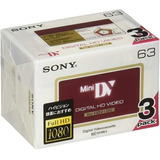Kit 3 Fita Mini Dv Sony