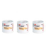 Kit 3 Fitas Micropore Hipoalergênica 50x10 Bege 3m