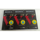 Kit 3 Fitas Vhs