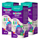 Kit 3 Floral De Bach Kids Sonequita 30ml Thérapi