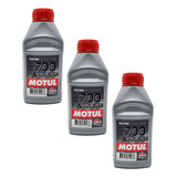 Kit 3 Fluídos Embreagem Alto Desempenho Motul Rbf 700 Dot 4