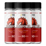 Kit 3 Fluxpower 180 Cápsulas   Fórmula De Rápida Absorção