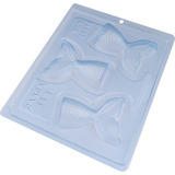 Kit 3 Forma Especial Cauda Da Sereia Média 10020 