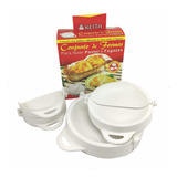 Kit 3 Formas Fechador Cortador Pastel Risole Massa Modelador