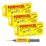 Kit 3 Formicel Gel Elimina Formigas Caseiras 10g