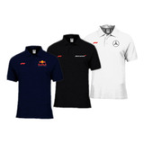 Kit 3 Formula 1 Camisa Polo