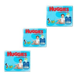 Kit 3 Fralda Huggies Tripla Proteção Turma Da Mônica Atacado Tamanho Grande g 