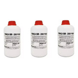Kit 3 Fumaças Liquida Sbr 2000 P Massa 1l